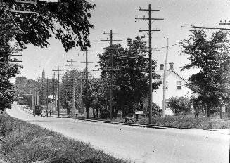 Yonge Street, view north from Park Home Avenue