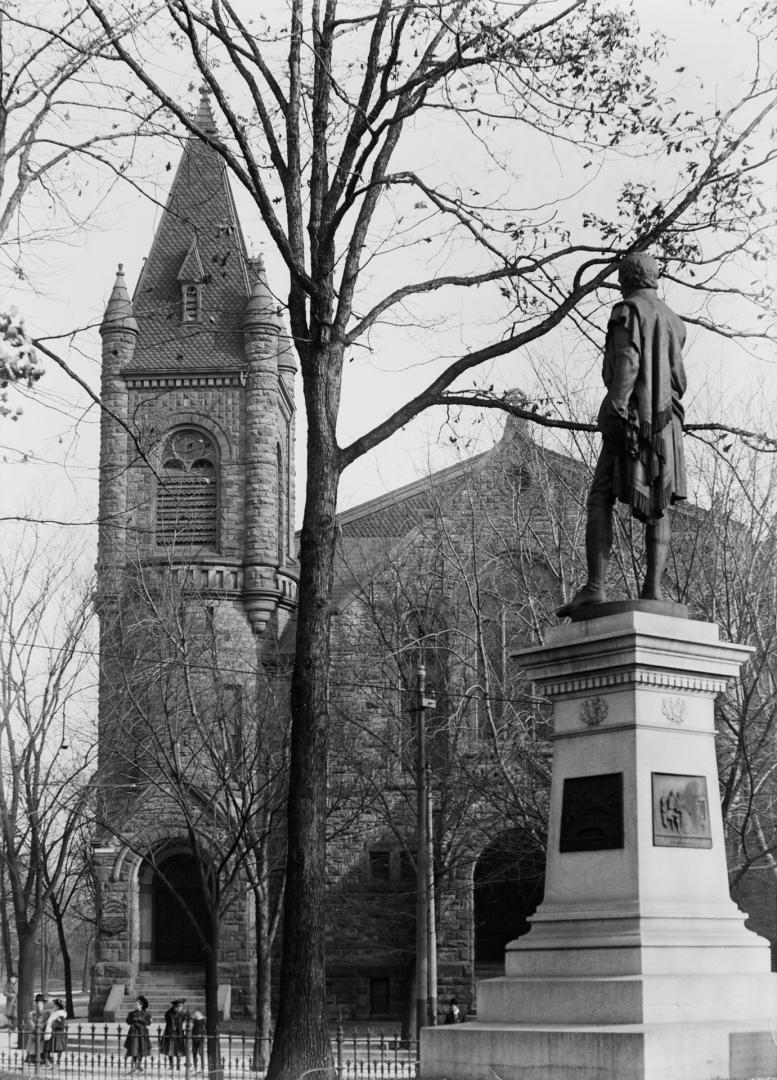 Sherbourne St. Methodist (United) Church, Sherbourne St., southeast corner Carlton St