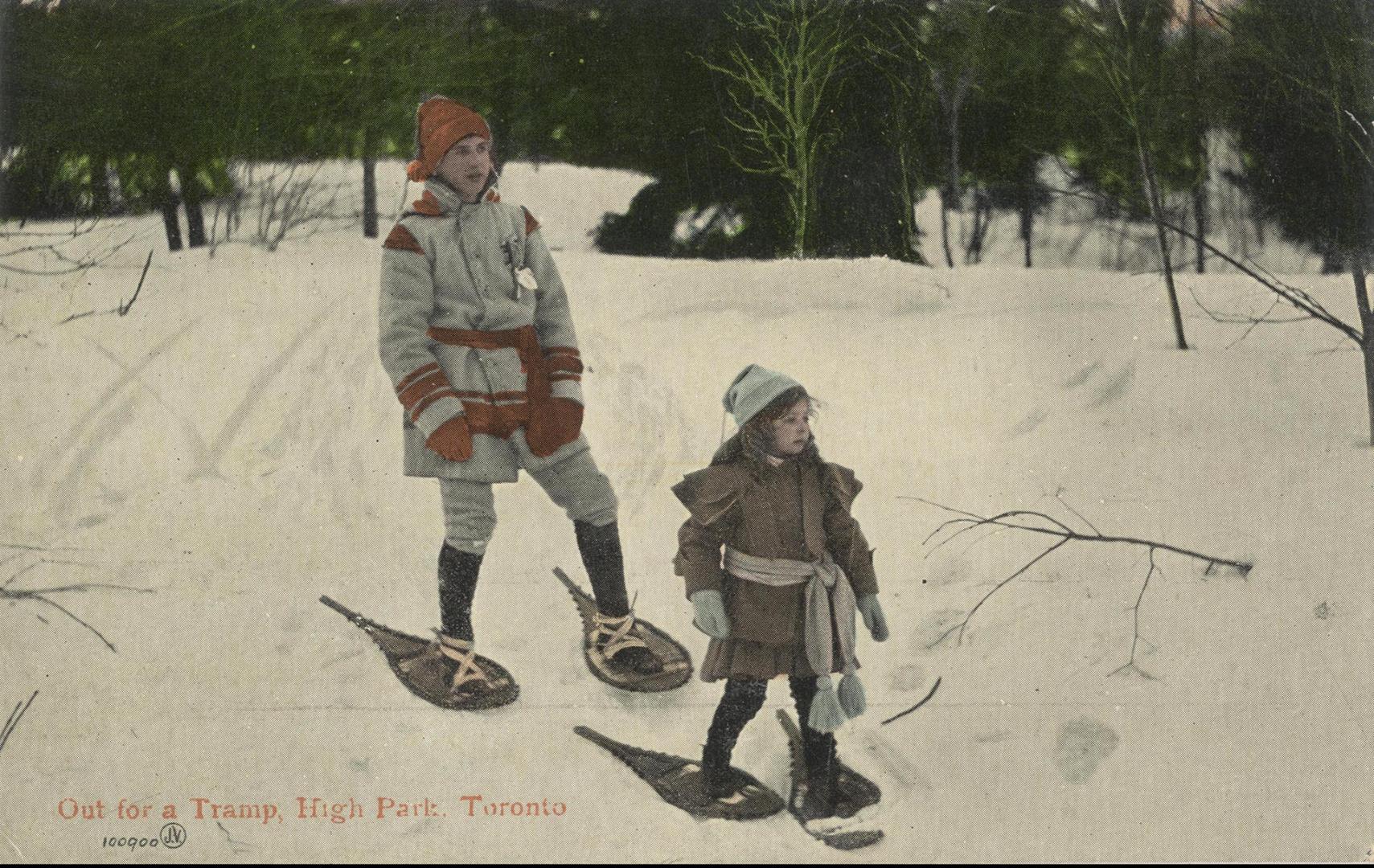 Out for a tramp, High Park, Toronto