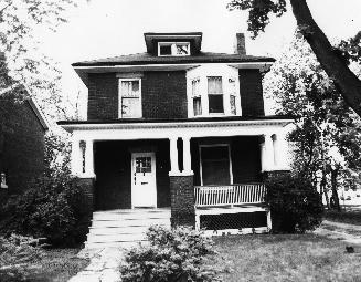 Charles Ross Davis House, Davisville Avenue, north side, between Yonge Street and Mount Pleasan…