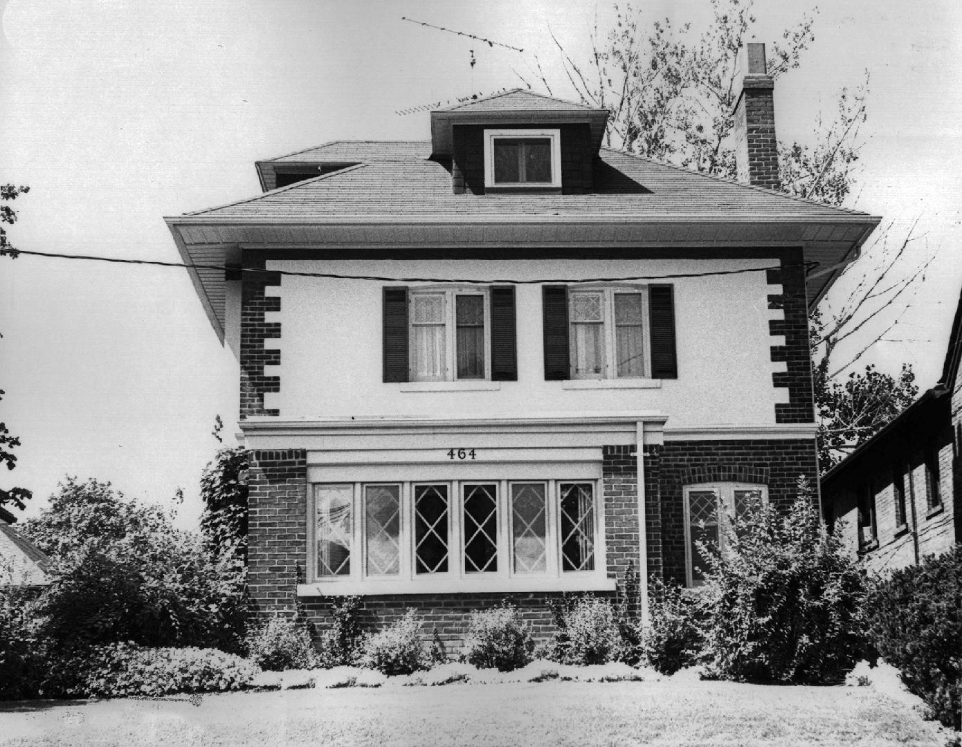 House, Oriole Parkway, west side, between College view Avenue and Eglinton Avenue West, Toronto…