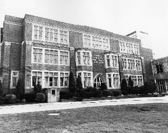 North Toronto Collegiate Institute, 70 Roehampton Avenue, south side, between Yonge Street and …