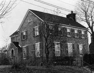 Frederick B. Housser House, Glengowan Road, north side, west of Mount Pleasant Road, Toronto, O…