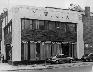 YWCA, originally Consumers' Gas Company's North Toronto Showroom, 2532 Yonge Street, southwest …