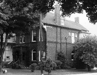 House, Glengrove Avenue West, southeast corner of Heather Street, Toronto, Ontario. Image shows…