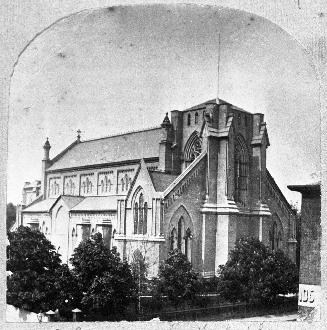 St. James' Anglican Cathedral (opened 1853), King Street East, northeast corner Church St