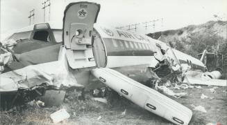 Antarctic crash site