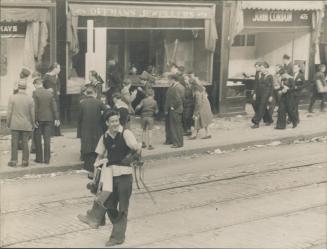 There were few stores in Halifax's main downtown shopping district that were not broken into