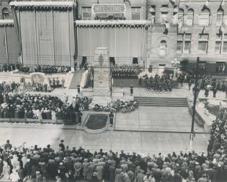 Canada paid tribute to her war dead today in Remembrance Day ceremonies across the Dominion with other special services planned for Sunday. This is th(...)