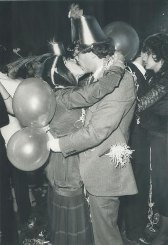 New Year's kiss