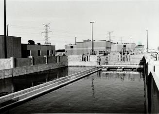 This sewage plant will be mothballed when it's completed, another monument to the mandarins