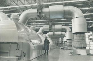 Above is the atomic generating station in Pickering