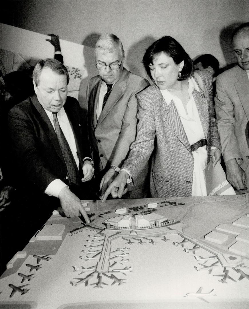 Aviation - Airports - Canada - Ontario - Toronto - Pearson International - Terminal 3 Trillium - Models and Plans