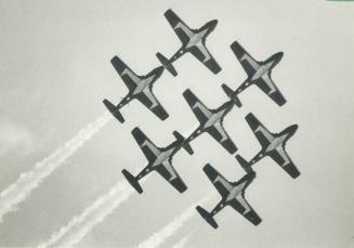 Snowbirds take to the clouds