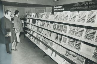 Information Canada bookstore at Yonge and Shuter Sts