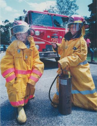 Alex Edwards, 9 (right), Michael Gibson, 9