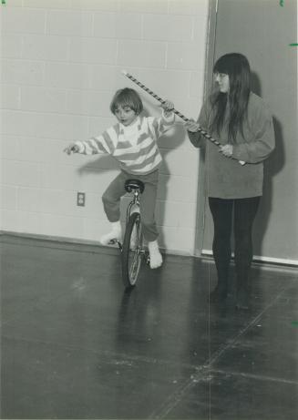 Alex Smith at national circus school of Canada