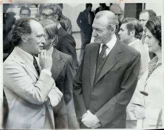 Prime Minister Trudeau and UN Secretary-General Kurt Waldheim at Habitat