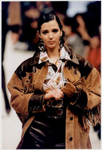 Byblos goes western with fringed cowboy jacket