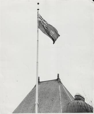 Replaces Union Jack, Ensign Flies at Queen's Park