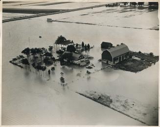 Floods struck Essex and Kent counties in Ontario as 2