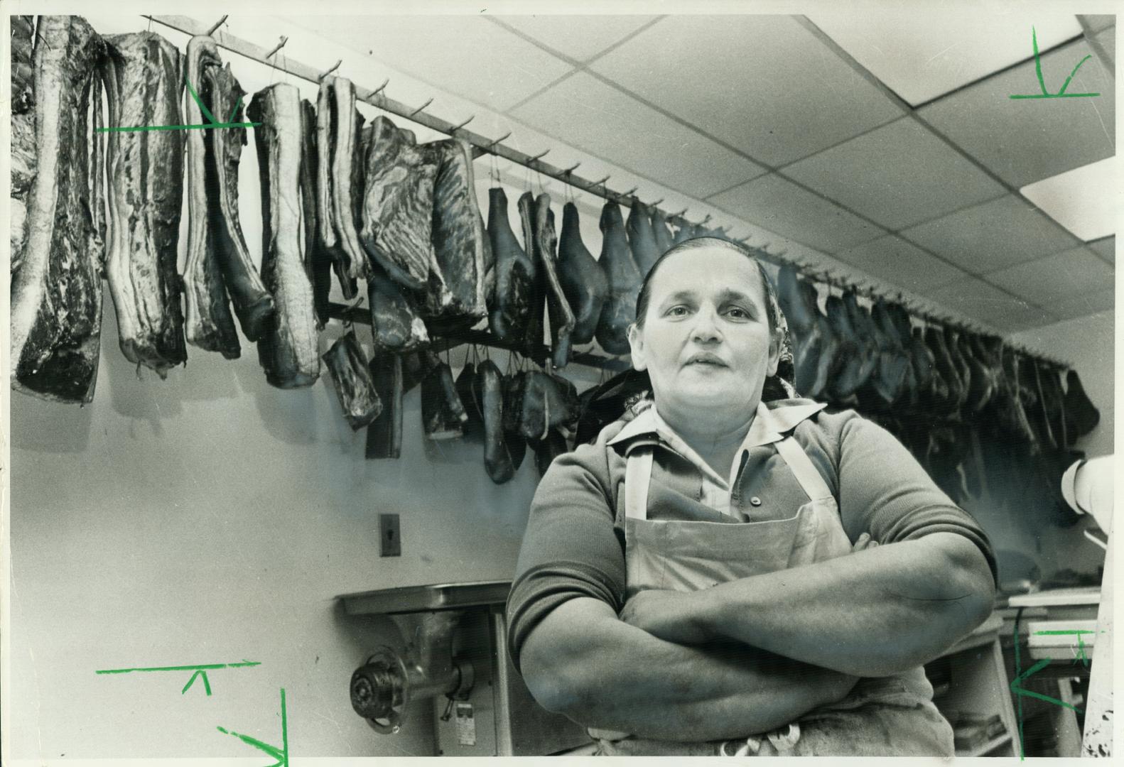 No middleman and no wages keep the price of meat down, Elizabeth Dorgo says in her butcher shop in Hornby, southwest of Brampton. She, her husband, Mi(...)