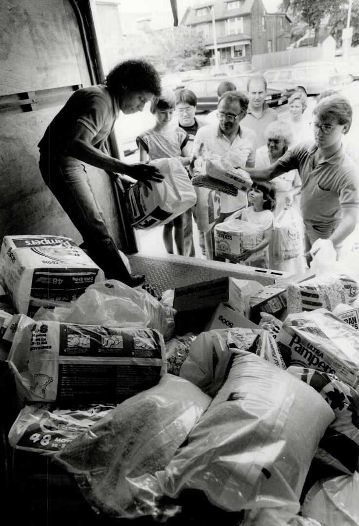 Food Banks - up to 1989