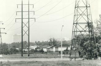 Homes built right next to Hydro right of way in Mississauga