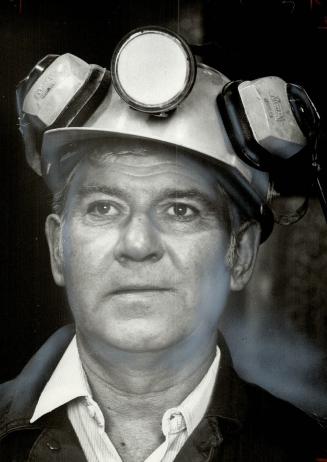 'We need think of the lake being above our heads,' says Bill Lawson, above, mine captain in the salt tunnels that lie 1,800 feet under Lake Huron