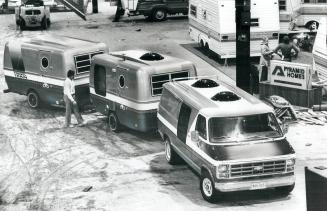 At the Future is provided by this camping at the Camping on Wheels Show at the CNE Automotive bulding this weekend