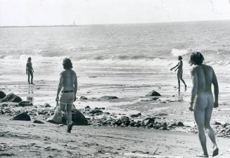 The Nudist Beach of Vancouver has attracted young people from across the country, including Ontario