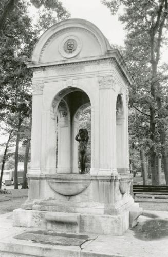 Dr. William D. Young Memorial, Lee Avenue, west side, south of Queen Street East, in Kew Gardens, Toronto, Ontario