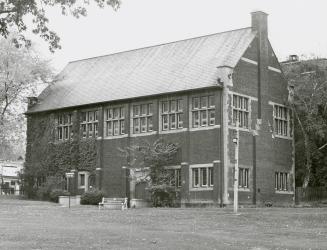 Beaches Branch Library west side and south end, built with Carnegie funds