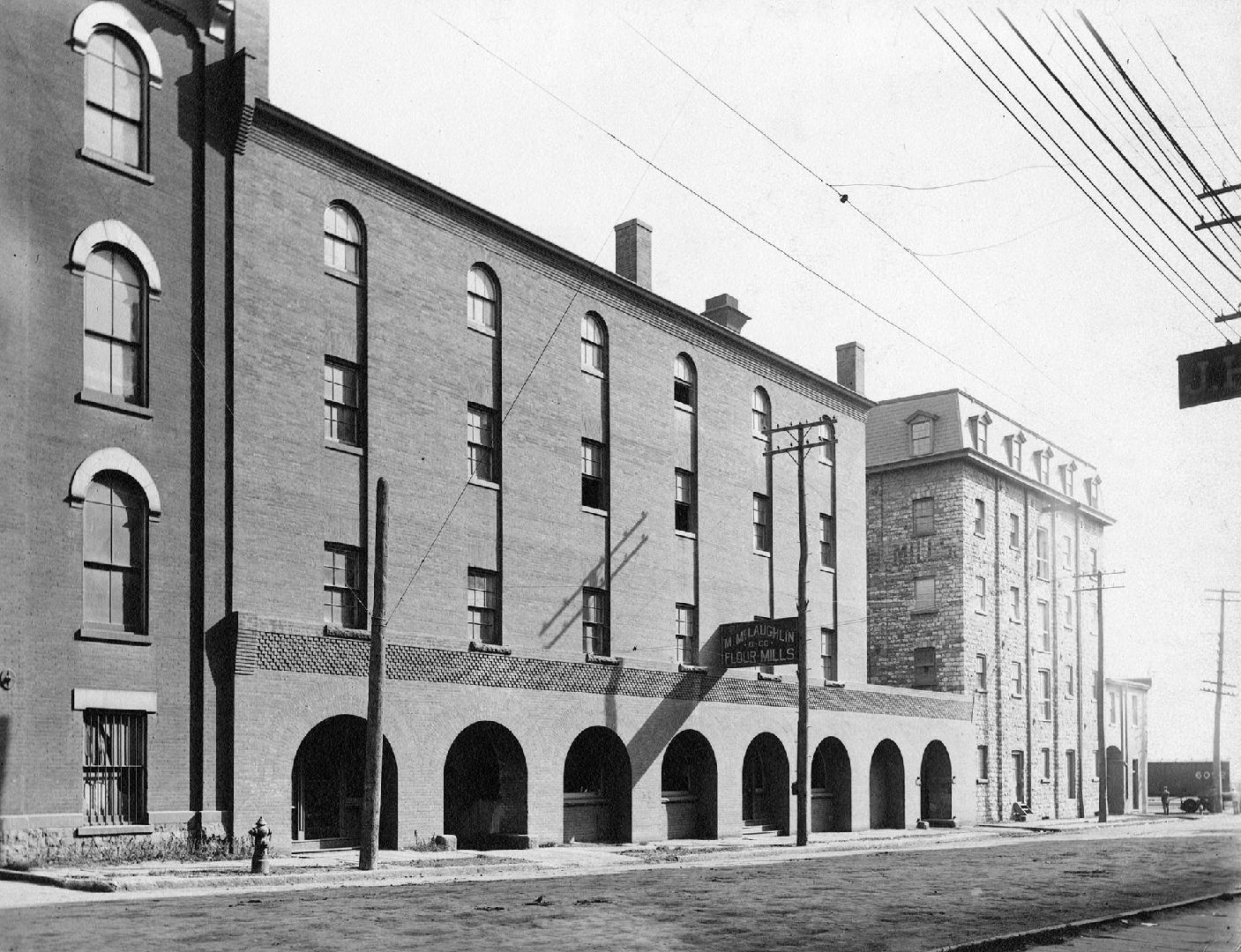 Bay St., east side, looking south from south of Front Street West, Toronto, Ontario