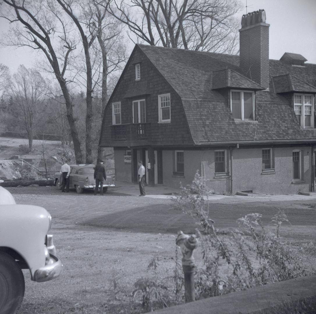 North York Township Police Station No. 3, east side of Don Mills Road between Lawrence Avenue E…