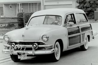 One of Ten: This 1951 Ford Woody is part of Percy Bourne's collection