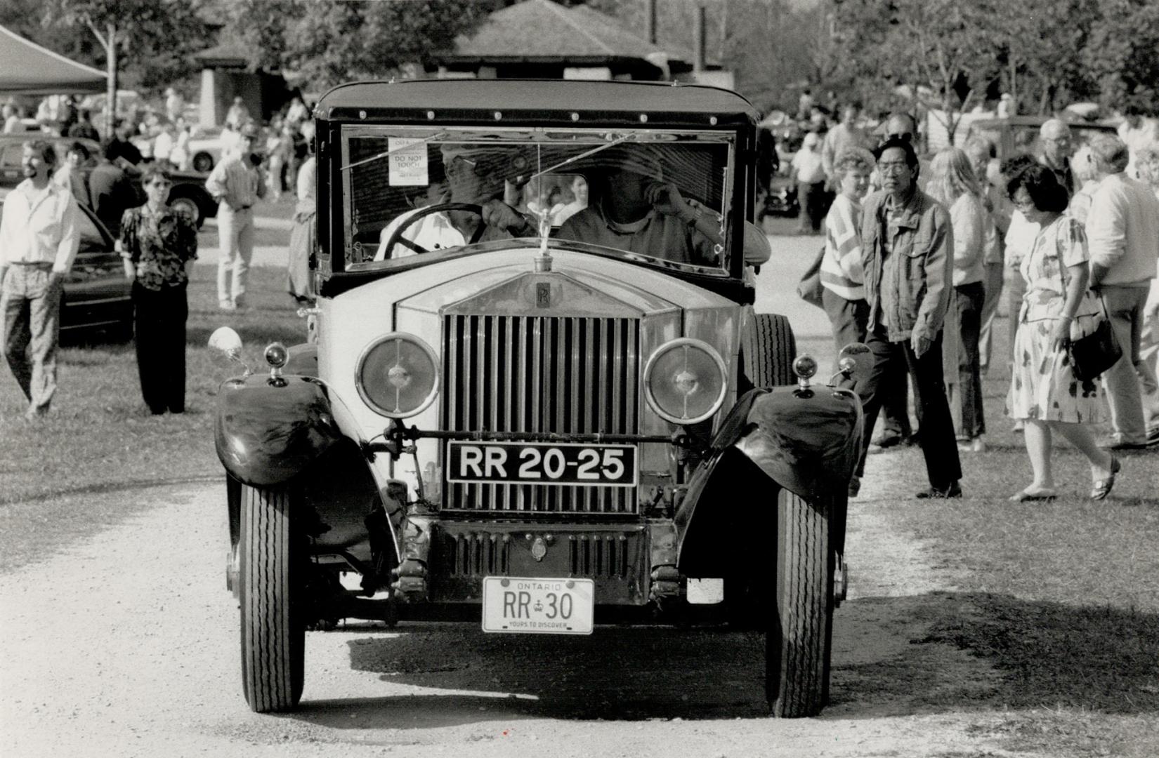 A Classic: Car lovers will be able to feast their eyes on such beauties as this 1930 Rolls-Royce at outdoor auto shows throughout Ontario this summer