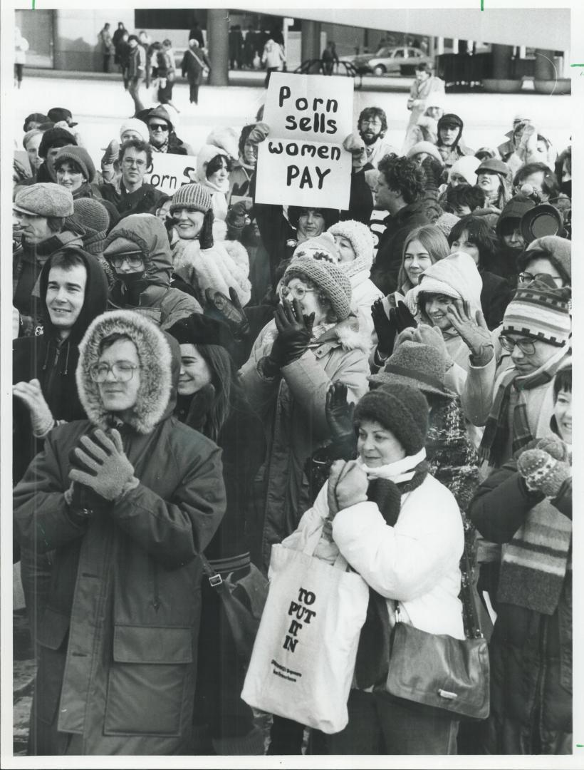 Shivering protest