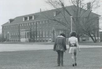 Maximum security is imposed at Grandview School in Cambridge, Ont