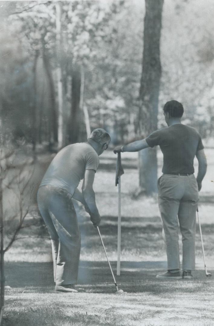 The prisoners keep their own golf clubs for this nine-hole course and coming up soon is tournament with golfers in Gravenhurst. By request, 19th hole will be closed