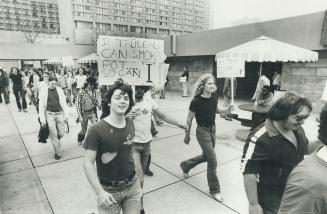 Protest Demonstrations - Canada - Ontario - Toronto - 1979