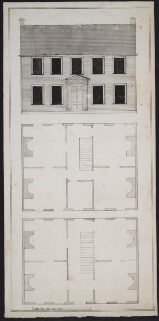 Estimates, accounts and contracts with Abner Miles and others for building a house at York