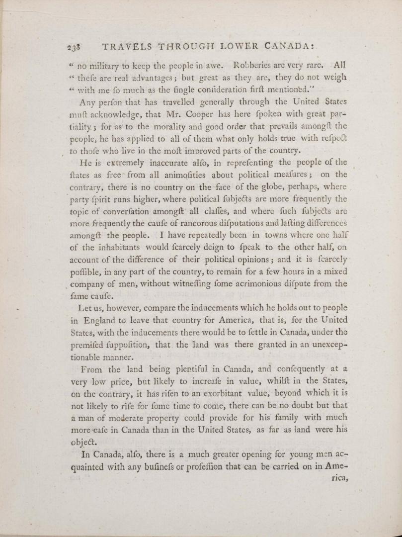 Travels through the states of North America, and the provinces of Upper and Lower Canada, during the years 1795, 1796, and 1797