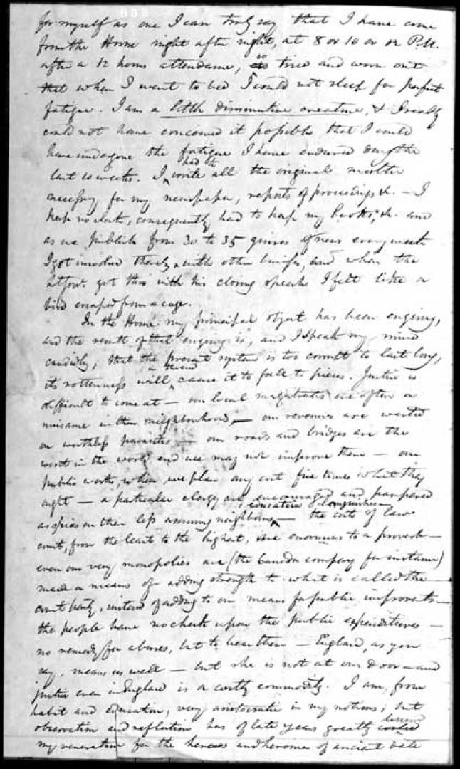 Letter from William Lyon Mackenzie to John Neilson