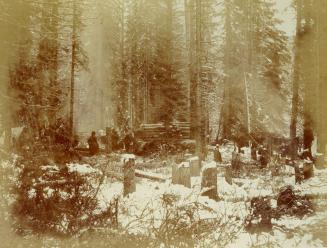 Caching provisions at the forks of the North Thompson River