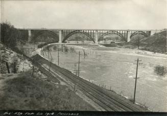 Bloor Street Viaduct, Panorama, Feb