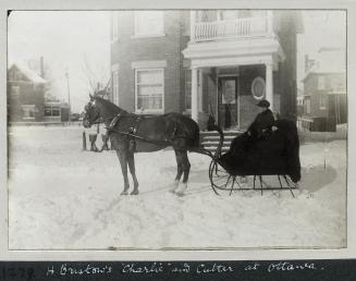 H. Bristow's ''Charlie'' and cutter at Ottawa (Ontario)