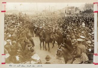 Prince of Wales at Canadian National Exhibition, 1919