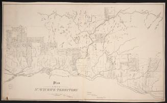 Plan of part of the Saint Maurice Territory as it was in 1862.