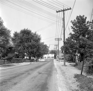 Cordova Avenue, looking northwest to Dundas Street West